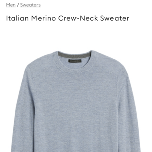 Banana Republic Sweater is being swapped online for free
