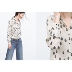 Zara Printed Blouse is being swapped online for free