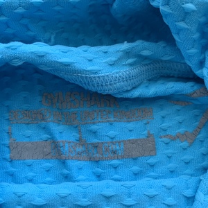 Gymshark Women’s Blue Active Gym Fitness Top Shirt is being swapped online for free