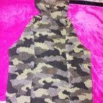 Women's Camouflage hoodie size medium No Boundaries Brand. Warm, Comfy, & Cute!!! is being swapped online for free