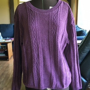 Purple Sweater is being swapped online for free