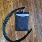 Coach card lanyard  is being swapped online for free