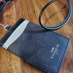 Coach card lanyard  is being swapped online for free