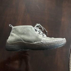 Jambu green suede booties size 6 is being swapped online for free