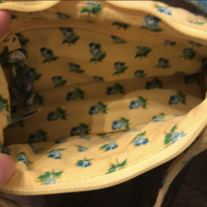 yellow Vera Bradley mini purse  is being swapped online for free