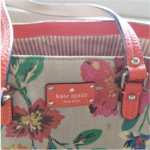 Kate Spade Floral handbag (fabric & leather) is being swapped online for free