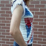 UK Punk Rock British Flag Shirt Size XS is being swapped online for free