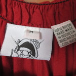 Red Pirate Bohemian Dress Fits XS - Medium is being swapped online for free