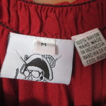 Red Pirate Bohemian Dress Fits XS - Medium is being swapped online for free