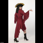 Red Pirate Bohemian Dress Fits XS - Medium is being swapped online for free