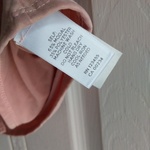 Dusty pink leaf print tie front tank NWT Design Lab Lord and Taylor is being swapped online for free