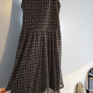 Black and white cute summer dress is being swapped online for free