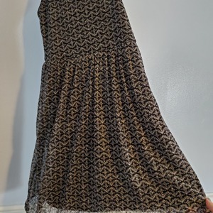 Black and white cute summer dress is being swapped online for free