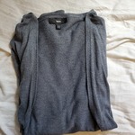 Grey cardigan is being swapped online for free