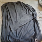 Grey cardigan is being swapped online for free