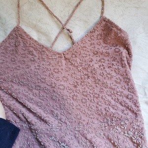 Rose gold and pink summer dress is being swapped online for free