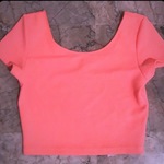 Neon pink crop top is being swapped online for free