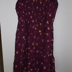 Old Navy Maroon Flower Dress is being swapped online for free