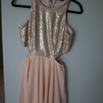 Lulu's Embellished Pink Cut-Out Dress is being swapped online for free