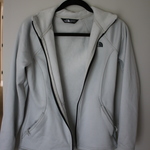 Light Gray North Face Front Zip Jacket  is being swapped online for free
