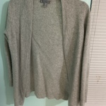 Light Grey Cashmere Open Cardigan is being swapped online for free
