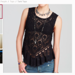 Free People Open-Back Lace Tank Top is being swapped online for free