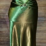 Green Jessica McClintock Dress Size 1/2 is being swapped online for free
