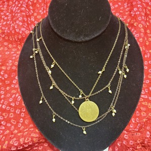 Unique necklace  is being swapped online for free