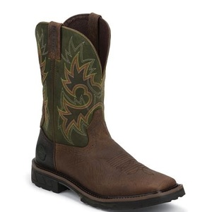 Justin Comfort square toe boots #WK4942 is being swapped online for free