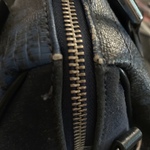 Authentic Sharif Couture Lizard Embossed Satchel is being swapped online for free