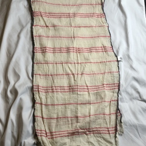 Pink and Navy Striped Merona (AKA:Vintage Target) Scarf  is being swapped online for free