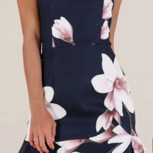 Brand new with tags floral dress is being swapped online for free