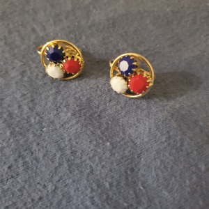 Vintage clip on earrings  is being swapped online for free