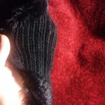 Black fur scarf is being swapped online for free