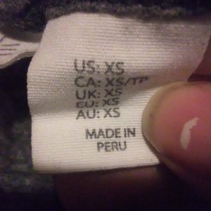 Grey long sleeve shirt is being swapped online for free