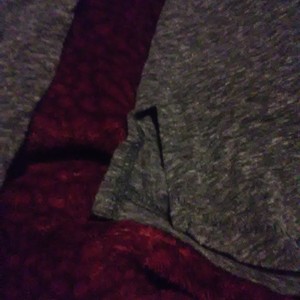 Grey long sleeve shirt is being swapped online for free