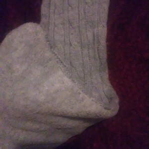 Grey scarf is being swapped online for free