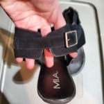 Black Mia sandals  is being swapped online for free