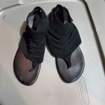 Black Mia sandals  is being swapped online for free