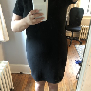 Black Zara t shirt dress  is being swapped online for free