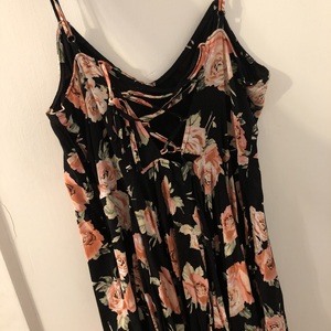 Black floral forever 21 sundress  is being swapped online for free