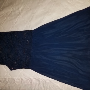 Navy Party Dress is being swapped online for free