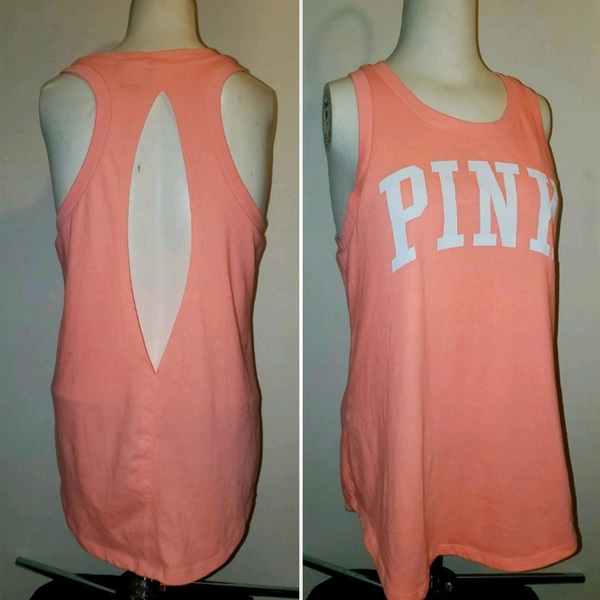 PINK Victoria's Secret • Slit Back Tank Top  is being swapped online for free