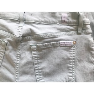 7 for all man kind lime green skinny jeans is being swapped online for free