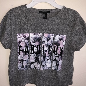 Forever 21 Gray Crop Top is being swapped online for free