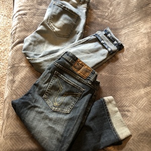 High waisted jeans is being swapped online for free