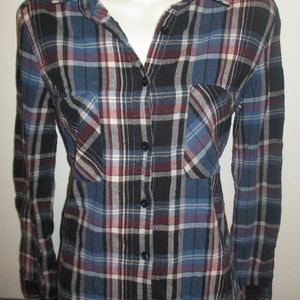 Cute Womens plaid flannel  is being swapped online for free