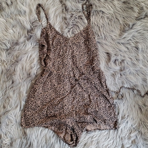 Leopard-print short romper is being swapped online for free