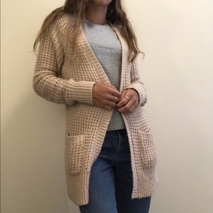 Mossimo Warm Cream Cardigan Sz M is being swapped online for free