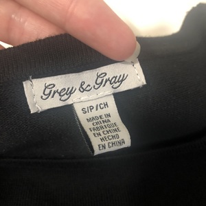 Small black cardigan - form fitting is being swapped online for free